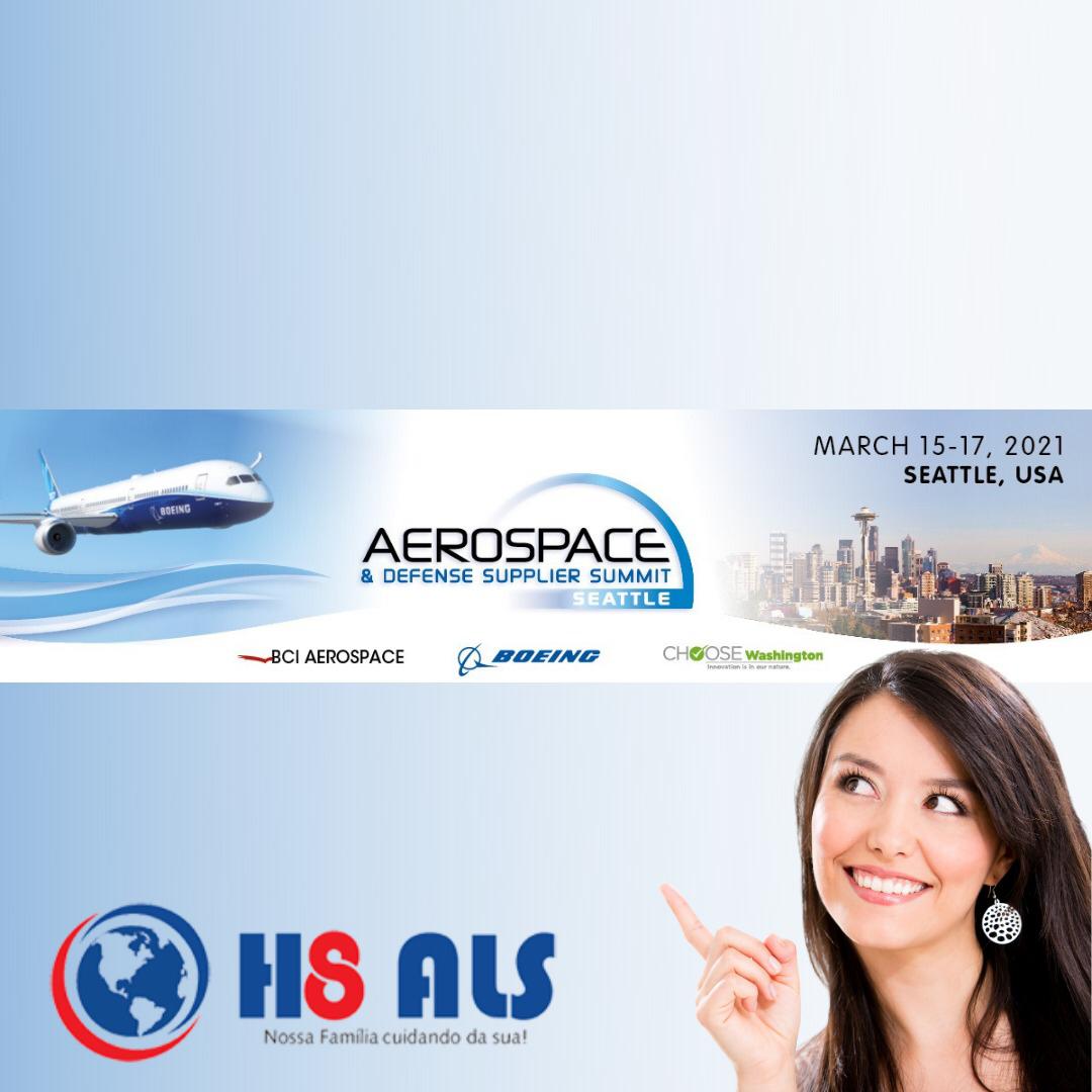 15ª EDIÇÃO DO AEROSPACE & DEFENSE SUPPLIER SUMMIT - SEATTLE! 15ª EDIÇÃO DO AEROSPACE & DEFENSE SUPPLIER SUMMIT - SEATTLE!